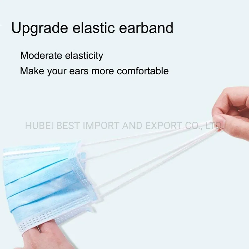 Disposable Nonwoven Face Mask Ear Loop Type CE Cheap Disposable Face Mask