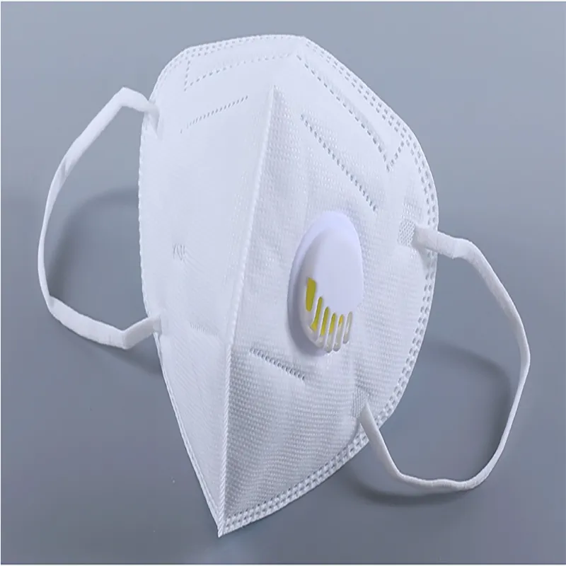 Disposable White 5 Layers Non-Woven Fabric Face Mask Pm 2.5 Face Mask