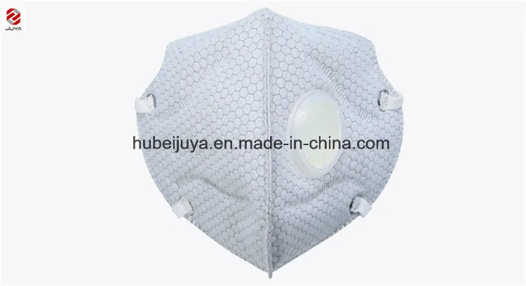 High Quality N95 Dust Free Disposable Non Woven Colorful Printing Respirator Face Mask with Valve