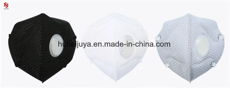 High Quality N95 Dust Free Disposable Non Woven Colorful Printing Respirator Face Mask with Valve