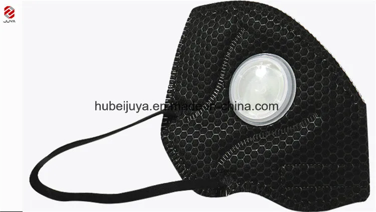 High Quality N95 Dust Free Disposable Non Woven Colorful Printing Respirator Face Mask with Valve
