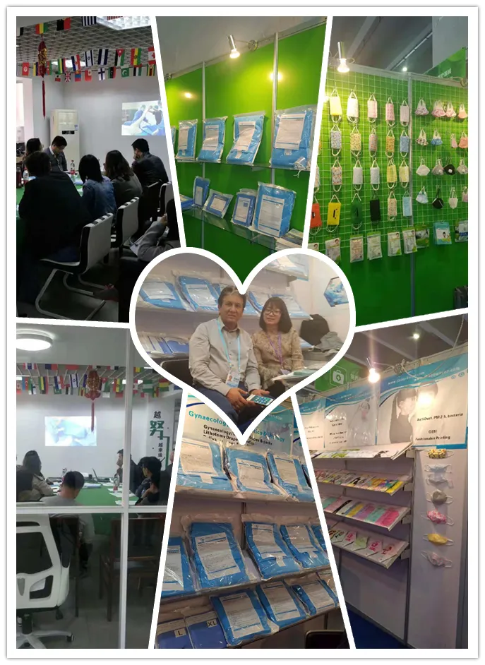 High Quality N95 Dust Free Disposable Non Woven Colorful Printing Respirator Face Mask with Valve