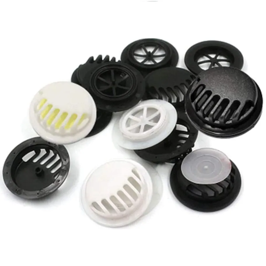 Dust Pm2.5 Plastic Exhalation Valve Control Breathing Filters White Breathing Valve Piece Dust Face Accessories