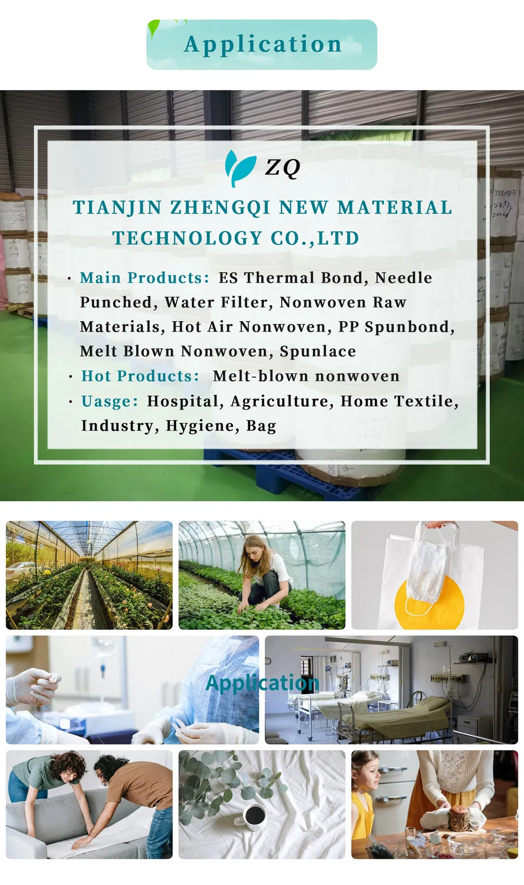 Eco-Friendly Customized PP Melt Blown Non Woven Fabric for Face Mask