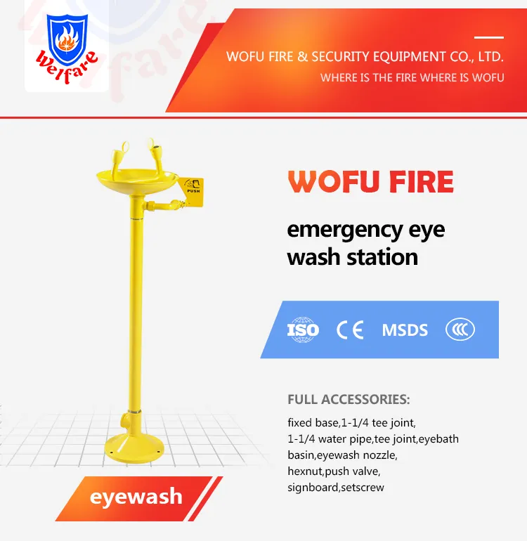 Emergency Eye Wash Station for Safety