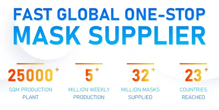 En149: 2001 A1: 2009 Ffp 2 Filter Masker Dust Carton Protective Mascherinerin Maschera FFP2 Mask