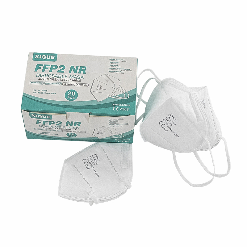 En149: 2001 A1: 2009 Ffp 2 Filter Masker Dust Carton Protective Mascherinerin Maschera FFP2 Mask