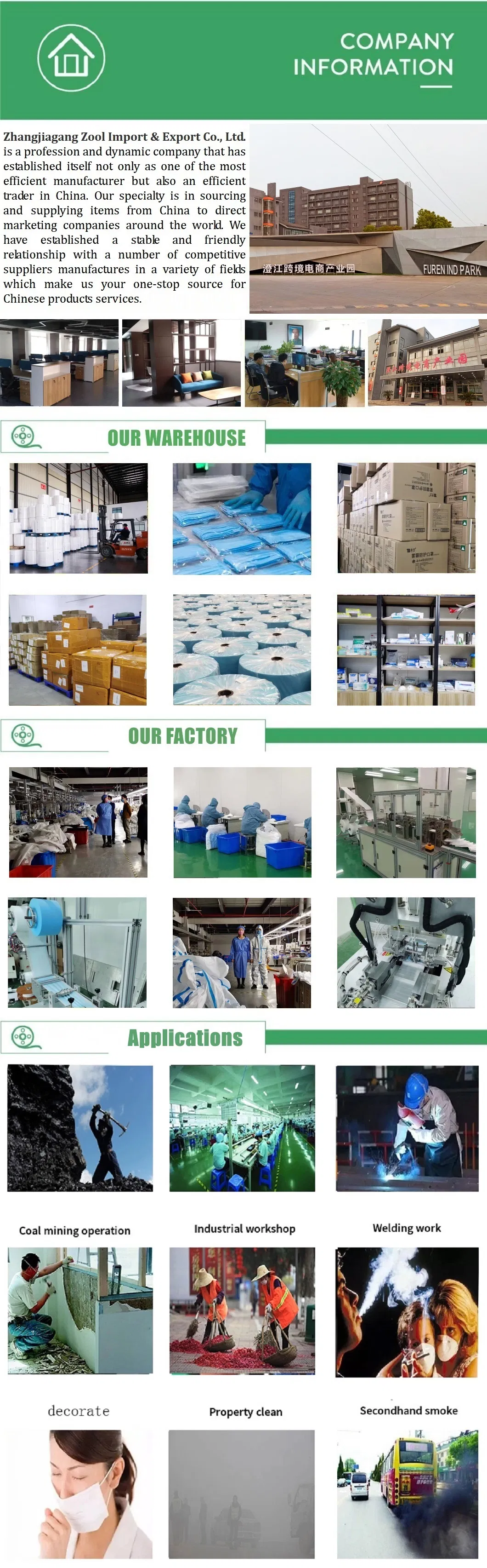 En149: 2001 +A1: 2009 N95 KN95 FFP2 Self-Suction Pfe 95% Filter Particulate Respirators