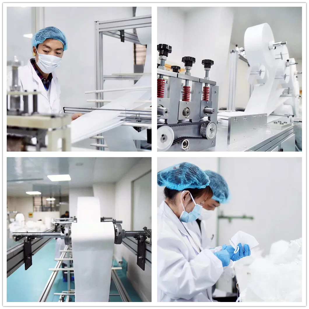 En149: 2001+A1: 2009 Non-Woven Disposable Protective FFP2 Masks