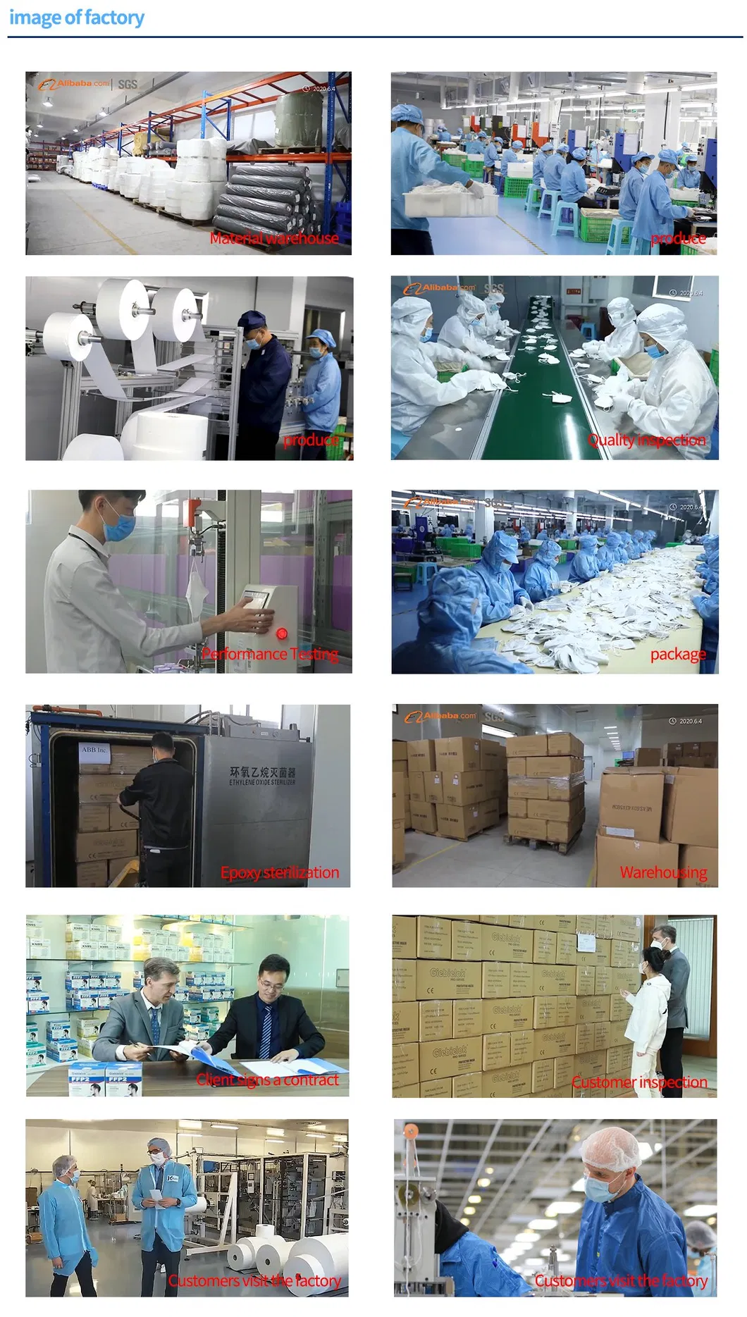 En149: 2001+Ai: 2009 CE0598 High Filtering FFP2 Respirator Mask