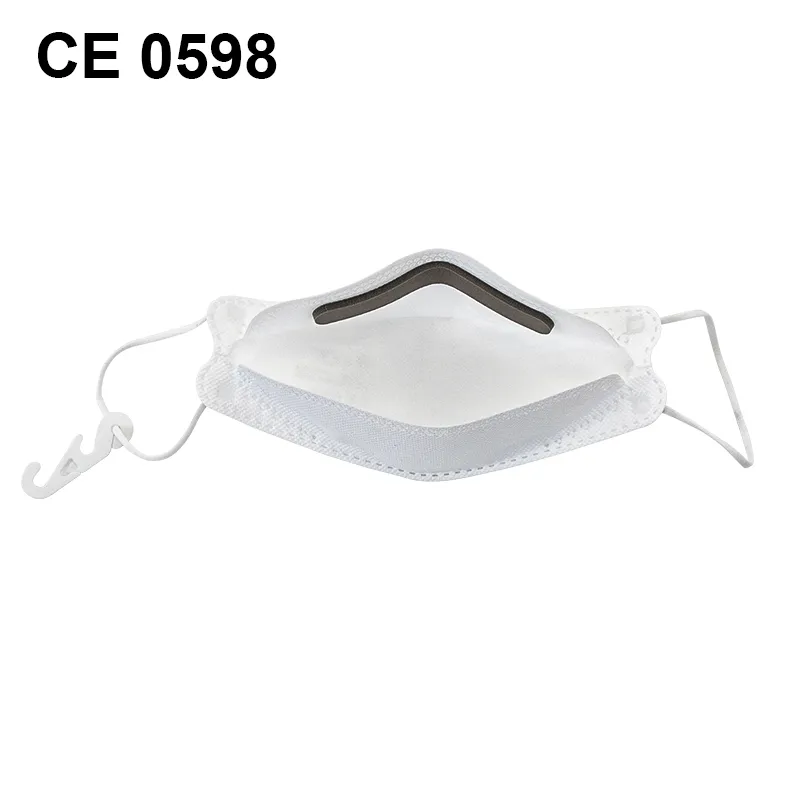 En149: 2001 +Ai: 2009 Melt Blown Non- Woven White Color Fish FFP3 Nr
