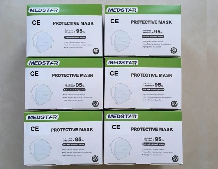 EU Standard En149-2001 Personal Protective Face Mask
