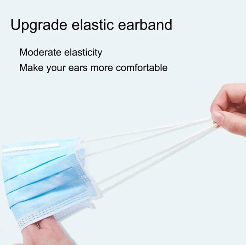 Executive Standard Yy 0469-2011 Protective Face Mask Disposable  Mask 3 Ply with Earloop Nonwoven Face Mask Sterile/Eo Adult Respirator Mask