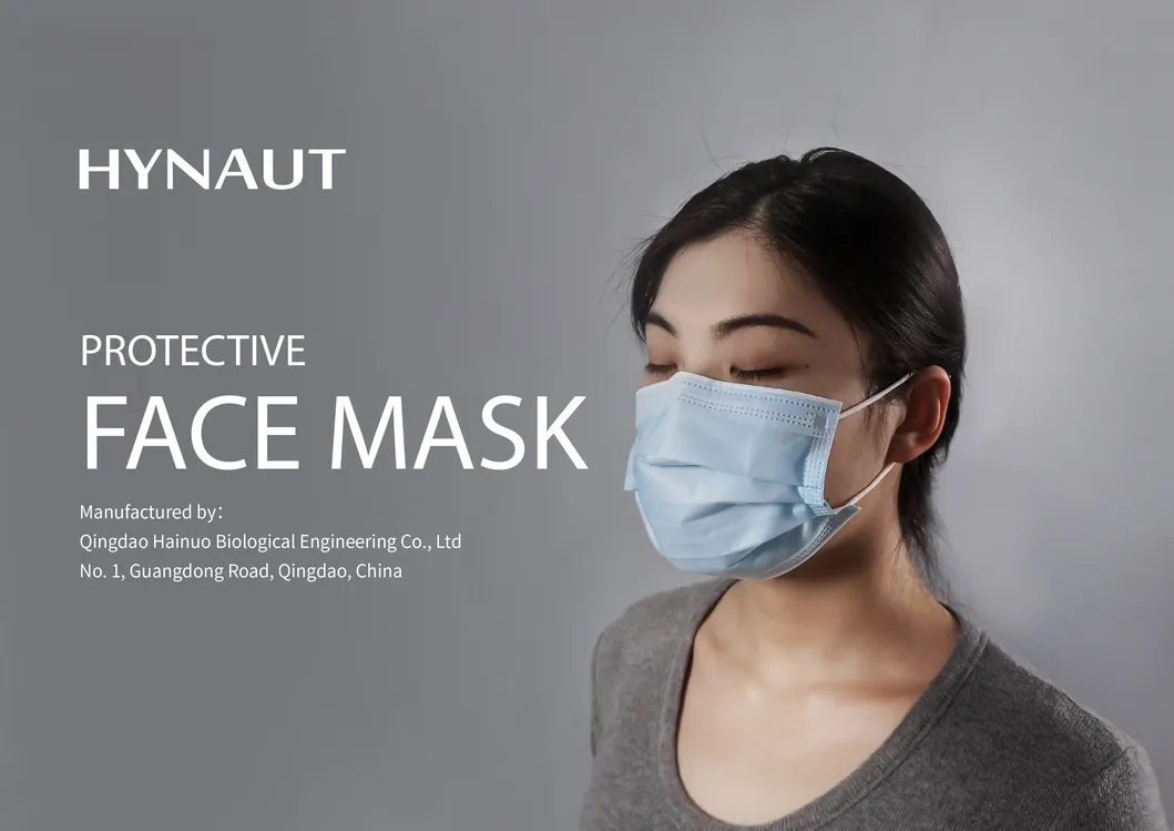 Face Mask Blue/White/Black 3ply Disposable Non-Medical Masks Non Woven Earloop Protective Face Mask