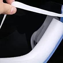 Face Shield, Adjustable Anti-Fog Dental Full Face Shield with Protective Clear Film Elastic Band and Comfort Sponge