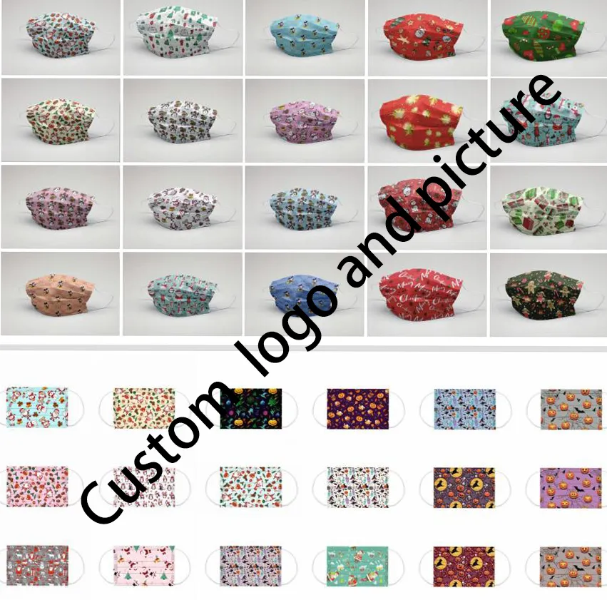 Factory Custom Fashion Dust Disposable 3 Ply Face Masks