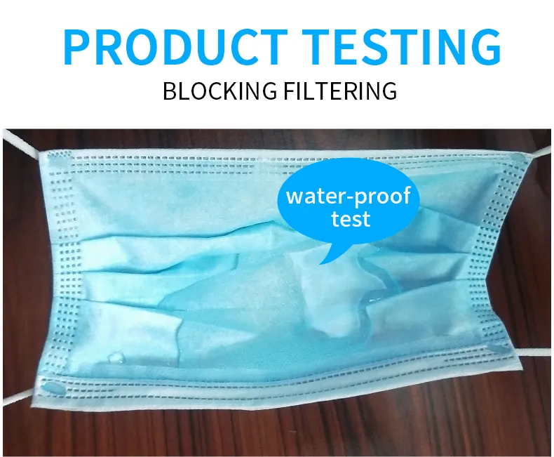 Factory Direct Disposable Protective Face Mask Three Layer
