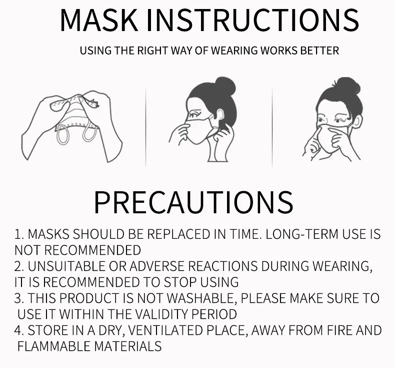 Factory Direct Disposable Protective Face Mask Three Layer