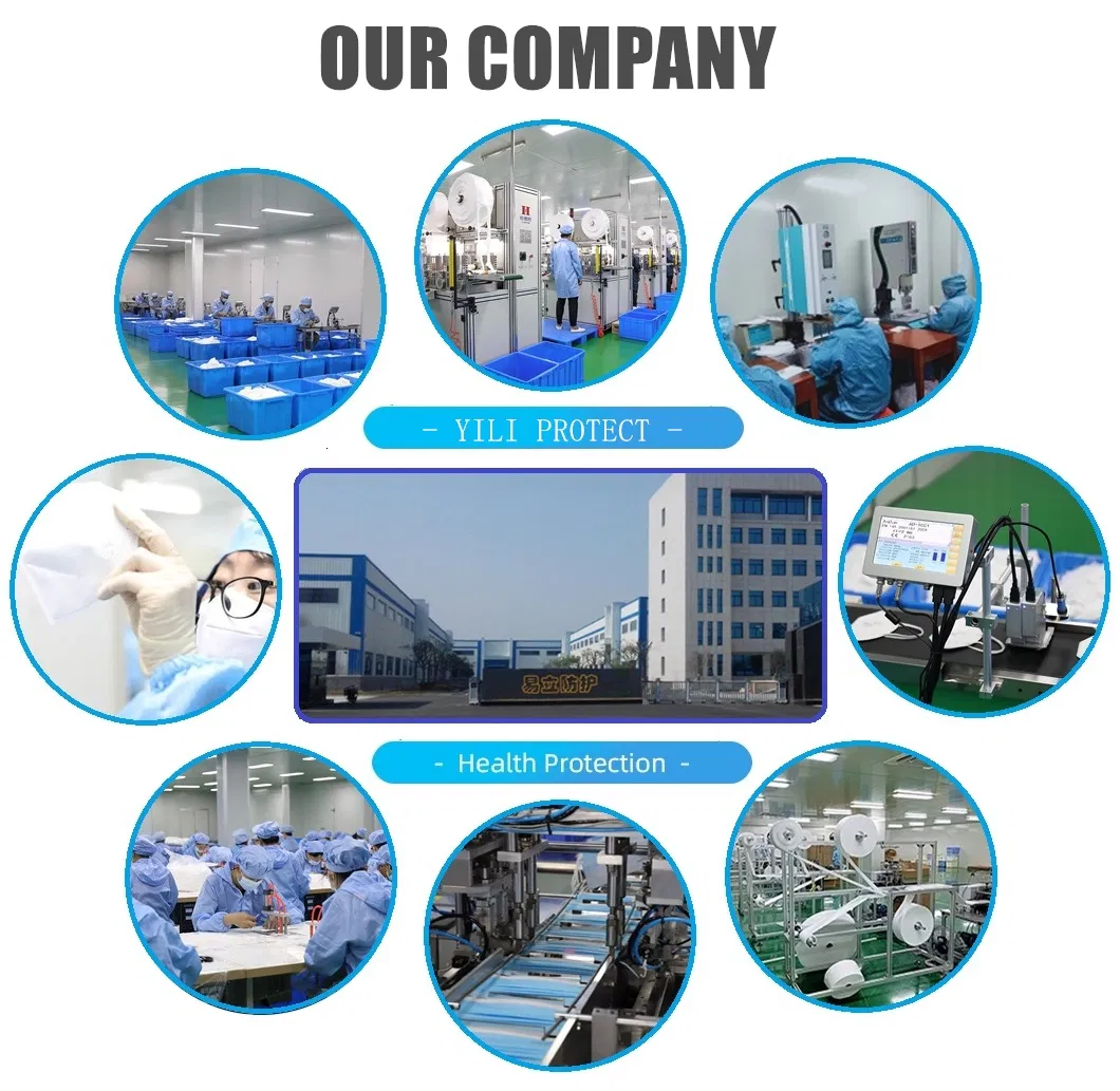 Factory Direct Sale 5-Layer Disposable KN95 Face Mask Hot-Selling Non-Woven