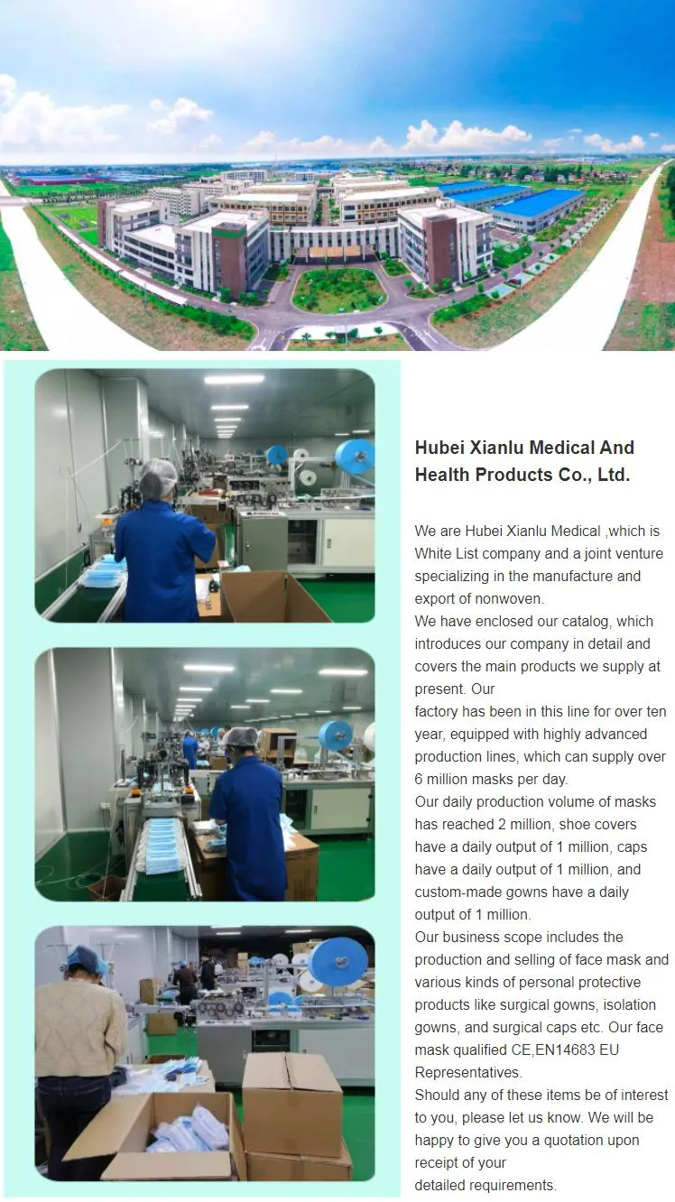 Factory Direct Sale Disposable 3 Ply Civilian Mask Ce Respirator Face Mask High Quality