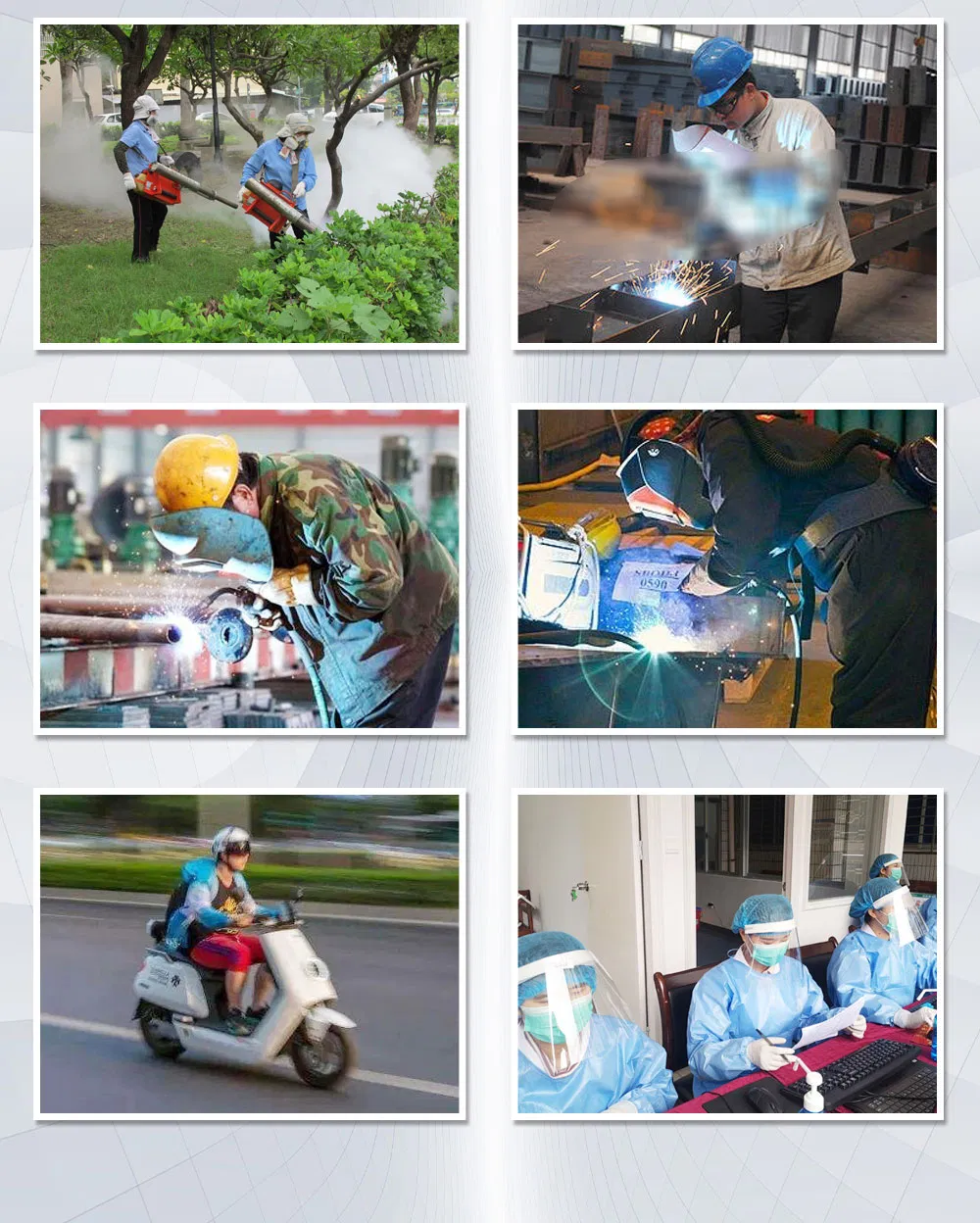 Factory Direct Sale New Design High Quality Factory Industrial Protective Safety Mask Face Mask