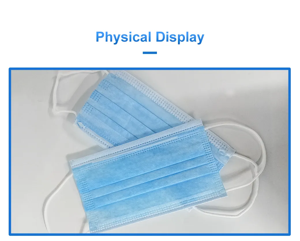 Factory Direct Sales 3ply Face Mask for Daily Protection/Prevention of Bacterial Infection