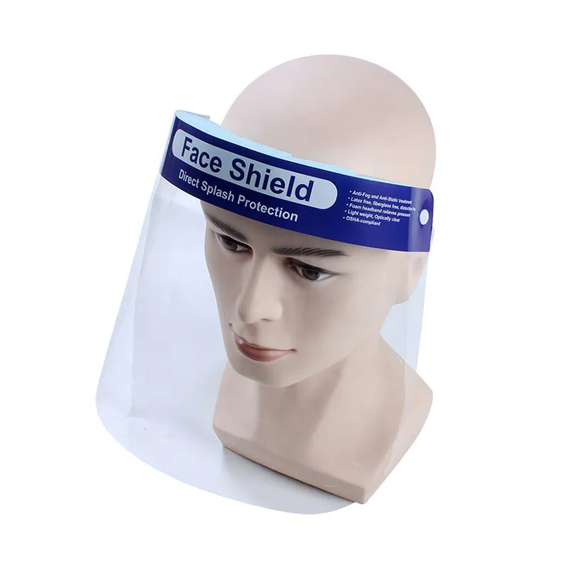 Factory Direct Sales Pet Disposable Anti-Fog Protective Face Shield