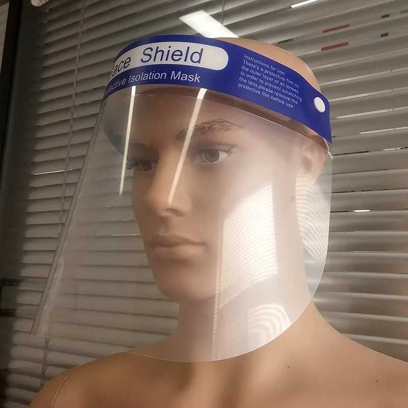 Factory Direct Sales Pet Disposable Anti-Fog Protective Face Shield
