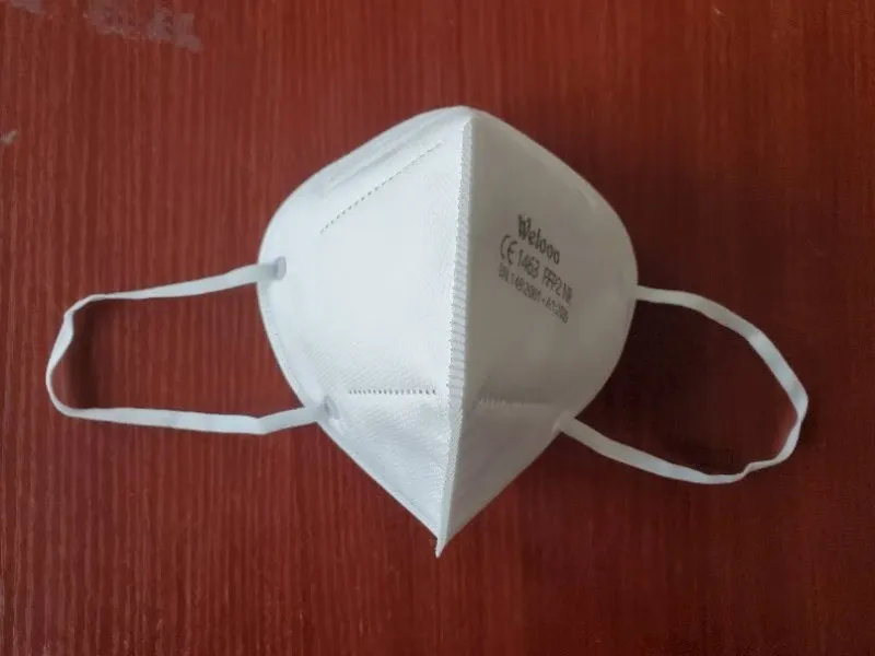 FFP2, En149: 2001 +A1: 2009. Built in Bridge 5 Layer Standards Non-Woven Fabric Civil Non-Medical Adult Disposable Face Mask