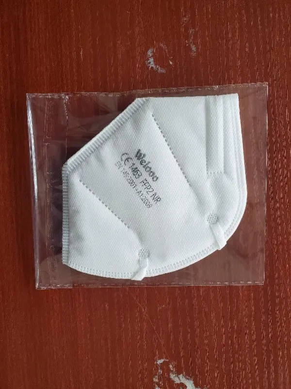 FFP2, En149: 2001+A1: 2009. Built in Bridge 5 Layer Standards Non-Woven Fabric Civil Non-Medical Adult Disposable Face Mask