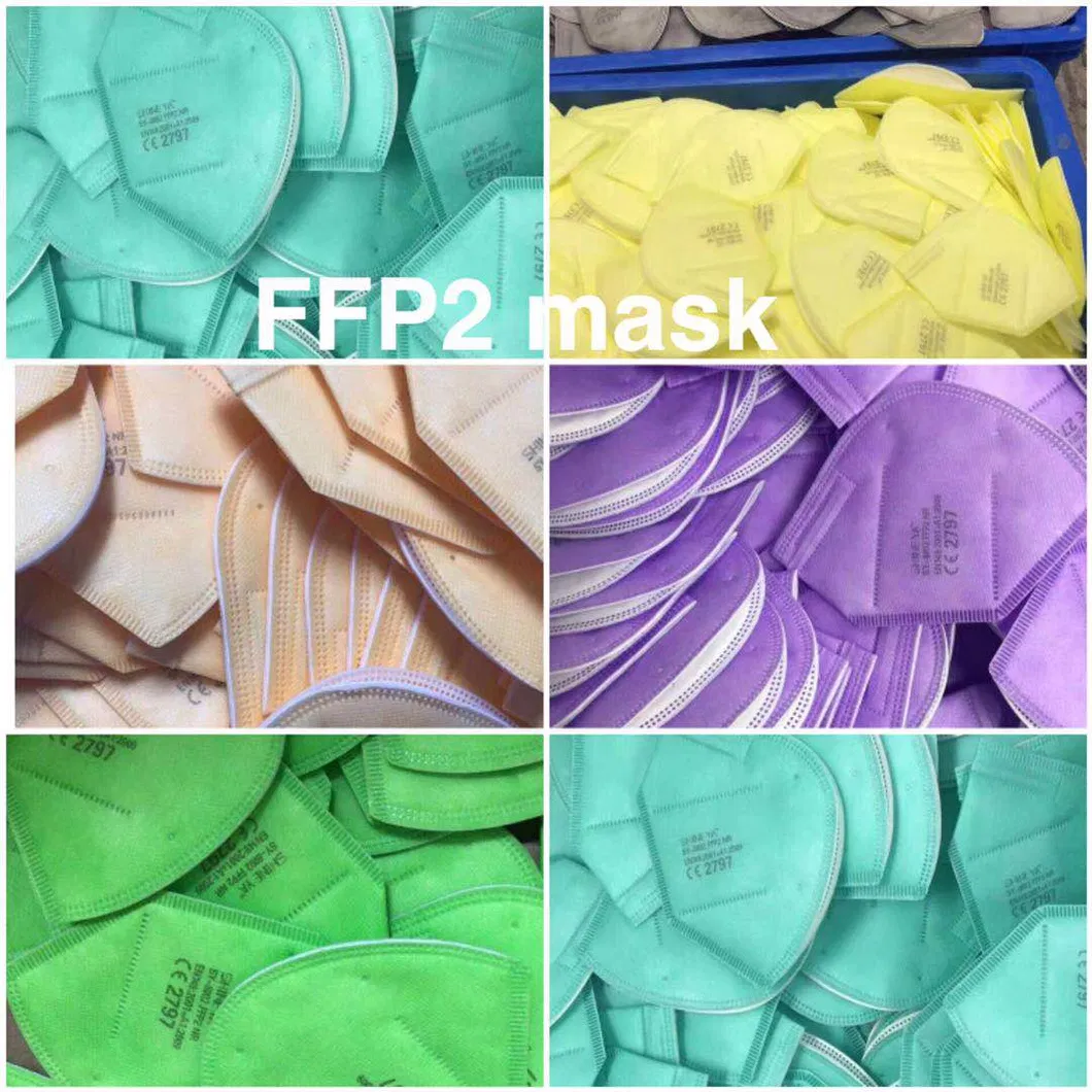 FFP2 Face Mask, Dust Protective Respirator, with European Union Certification According to En 149: 2001 +A1: 2009, Germany Sale Office