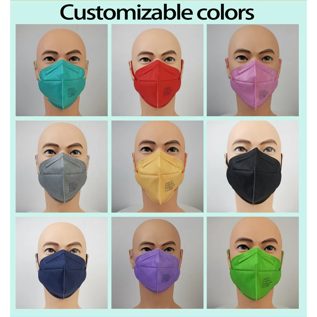 FFP2 Face Mask, Dust Protective Respirator, with European Union Certification According to En 149: 2001 +A1: 2009, Germany Sale Office