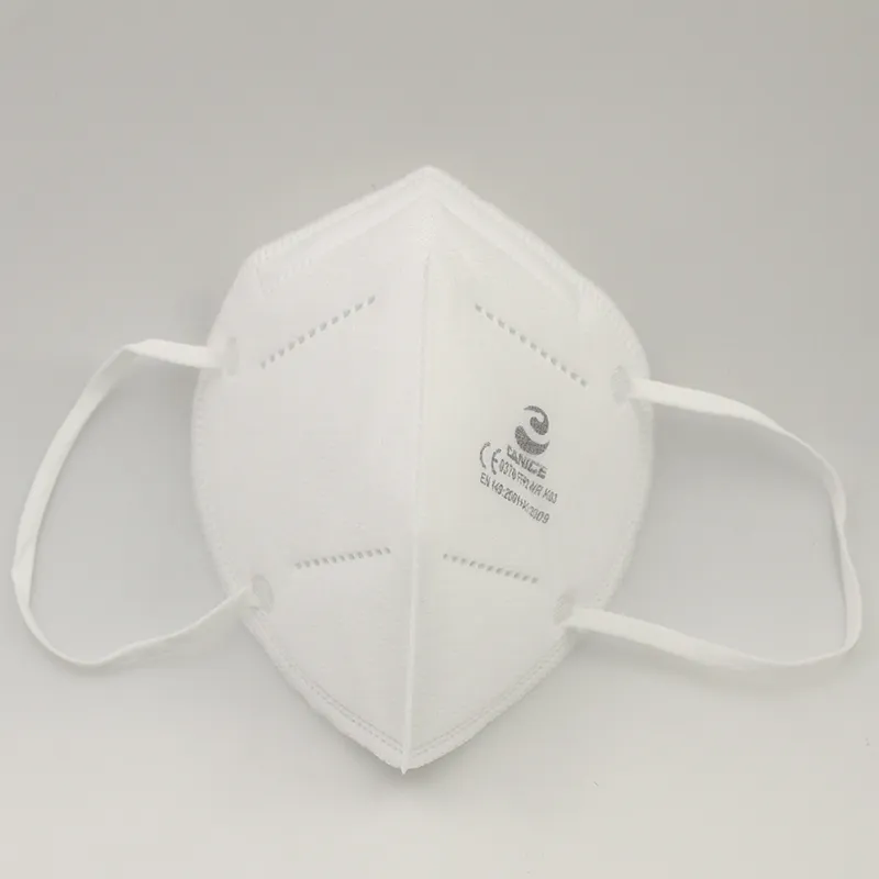 FFP2 Mask En149 2001 Half Face Respirator Dust Pm2.5 Protective Face Mask