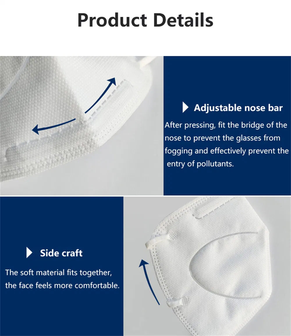 FFP2 Mask for Sale Respirator Mask 5 Layers Protective En 149 Mask