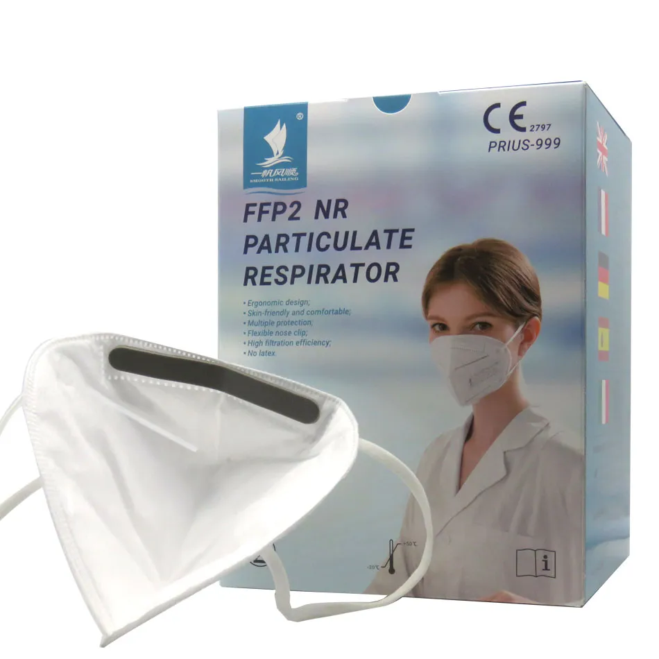 FFP2 Nr Mask En149: 2001 Eearloop CE2797 Certificated