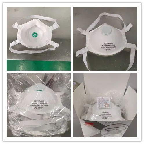 FFP2 Respirators Disposable Nonwoven FFP1/2 Cup Shape Masks Particulate Safety Respirator with CE En149: 2001