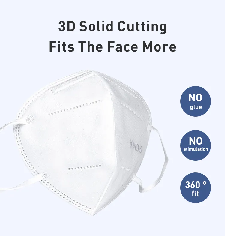 Fine Quality Earloop Type 5-Ply Disposable Protective Face Mask