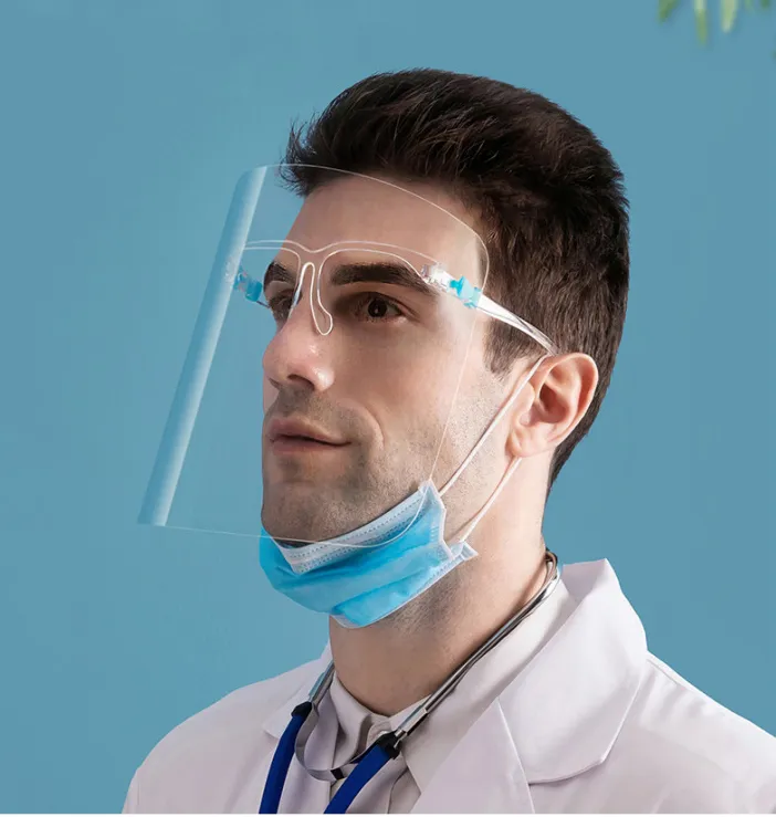 Goggles Mask Eyeglass Frame Mask Glasses Anti-Foam Anti-Splash Screen Mask Glasses Personal Protective Device Made in China