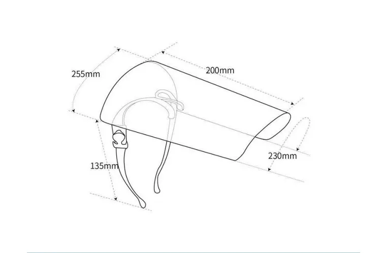 Goggles Mask Eyeglass Frame Mask Glasses Anti-Foam Anti-Splash Screen Mask Glasses Personal Protective Device Made in China