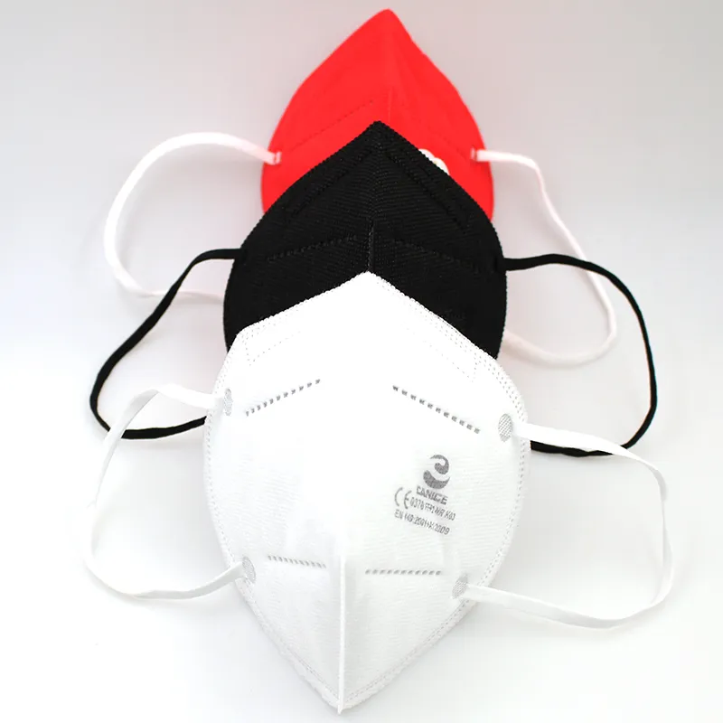 Haiyong Fashion Face Mask Fish Respirator Female FFP2 KN95 Mask White Black