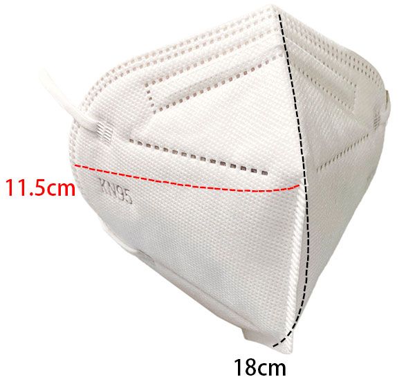 Haiyong Fashion Face Mask Fish Respirator Female FFP2 KN95 Mask White Black