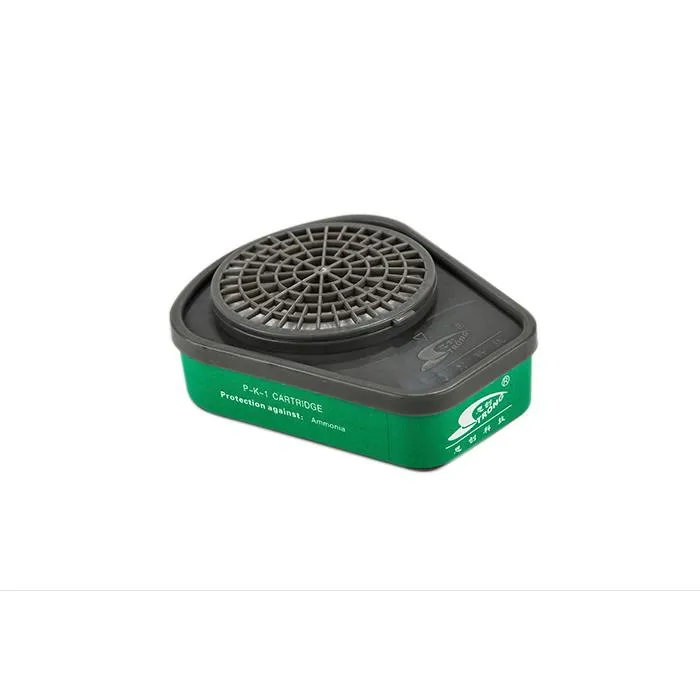Half Face Silicone Gas Mask with Double Filters