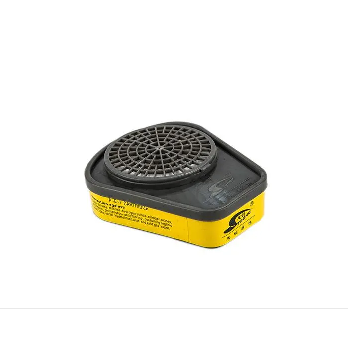 Half Face Silicone Gas Mask with Double Filters