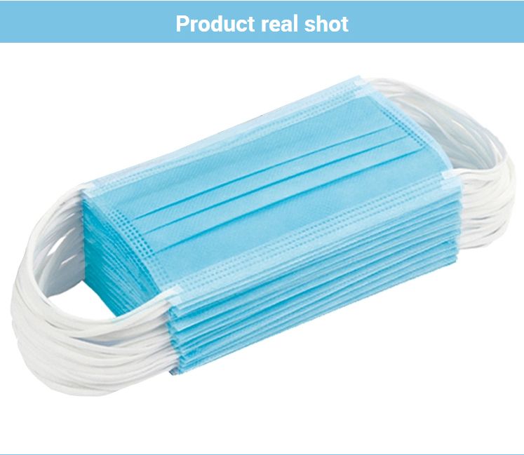 Have Many in Stock Fast Delivery High Quality Non Woven 3ply Civil Disposable Wholesale Market Factory Direct Sales China Distributor Protective Face Mask