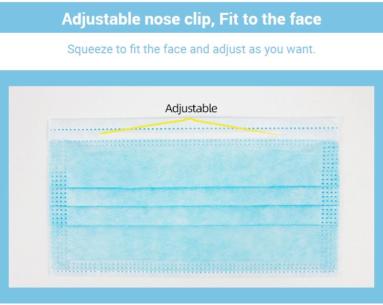 Have Many in Stock Fast Delivery High Quality Non Woven 3ply Civil Disposable Wholesale Market Factory Direct Sales China Distributor Protective Face Mask