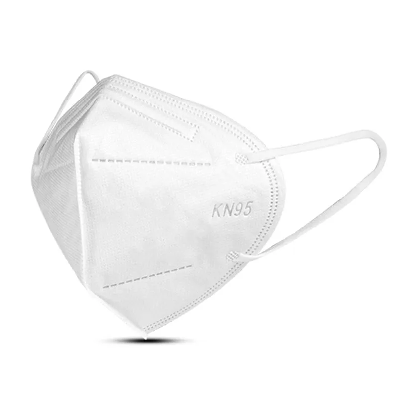 High Efficiency Melt Brown Disposable Personal Protective White Face Mask KN95