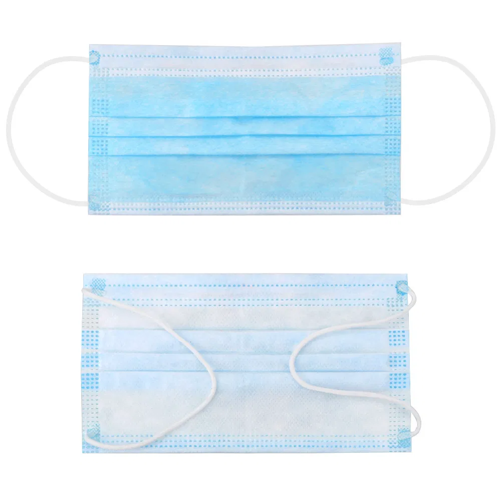 High Quality 3 Ply Non Woven Face Mask Disposable Masks Safety Respirator