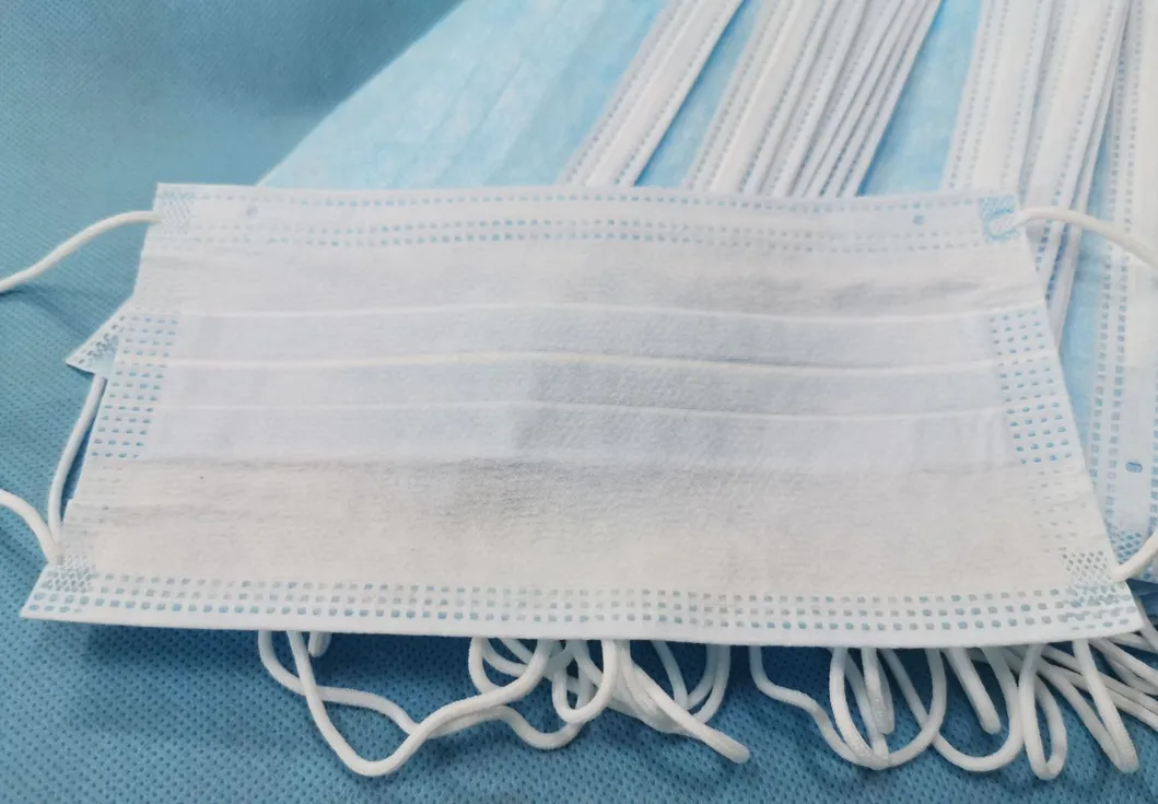 High Quality 3 Ply Non Woven Face Mask Disposable Masks Safety Respirator