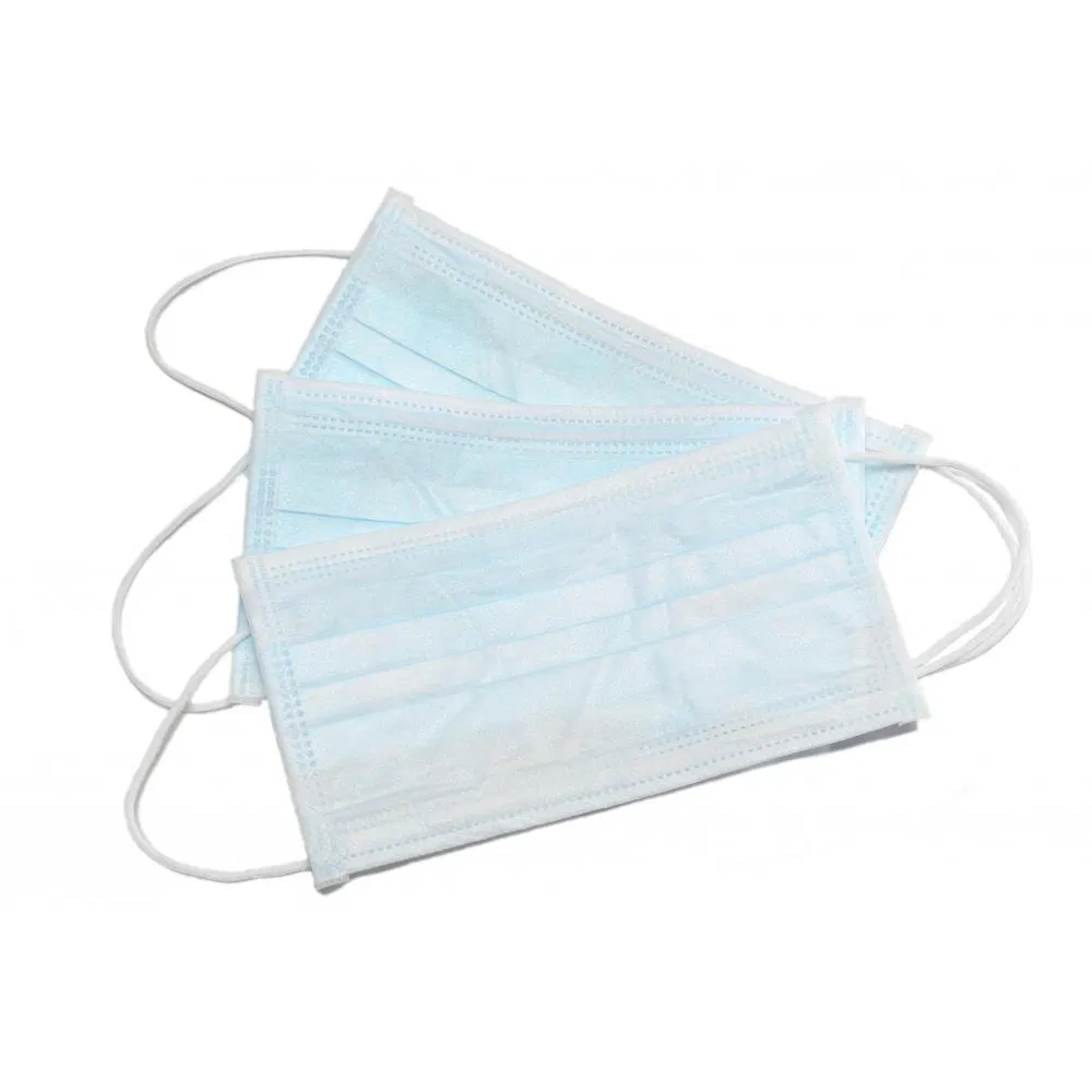 High Quality Face Mask Non-Woven Face Mask Disposable Face Mask 3 Layer Procedure Disposable Mask