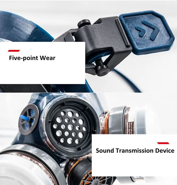 High Quality Full Face Respirator Masks Gas Mask for Sale